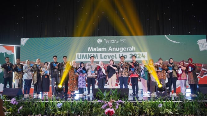 Acara Malam Anugerah UMKM Level Up 2024