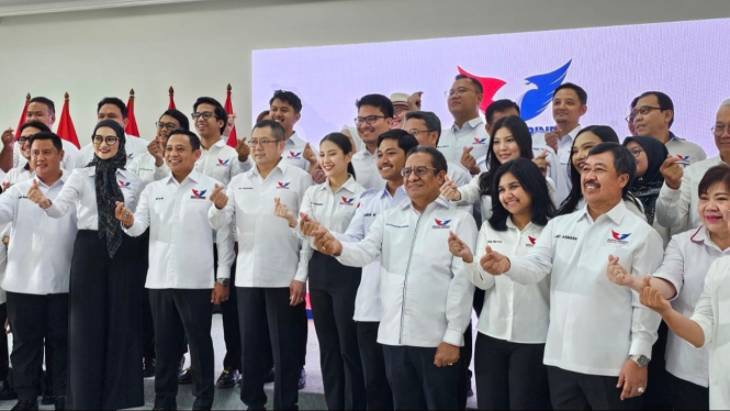 Pelantikan pengurus baru DPP Partai Perindo periode 2024-2029