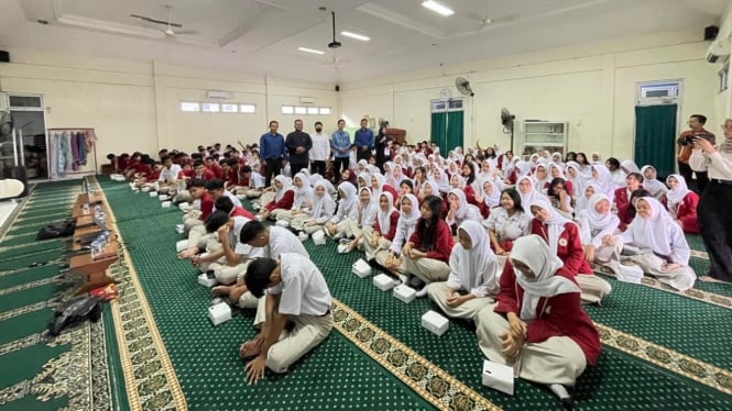 Seminar untuk generasi muda di SMK Pembangunan Jaya