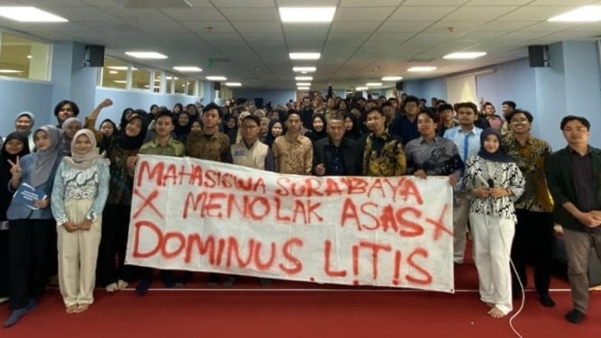 Mahasiswa ramai-ramai mengkritisi asas dominus litis