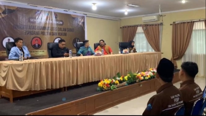 HMPS gelar Seminar membahas Urgensi Asas Dominus Litis