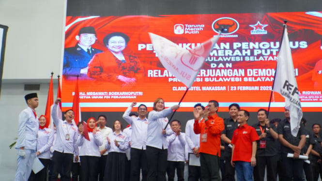 Pengukuhan pengurus 2 sayap Partai Repdem dan TMP