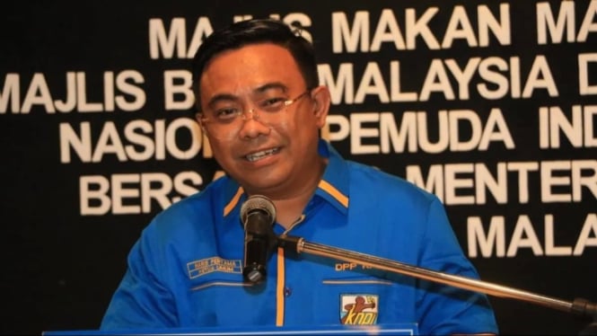 Ketua Umum DPP KNPI Haris Pertama