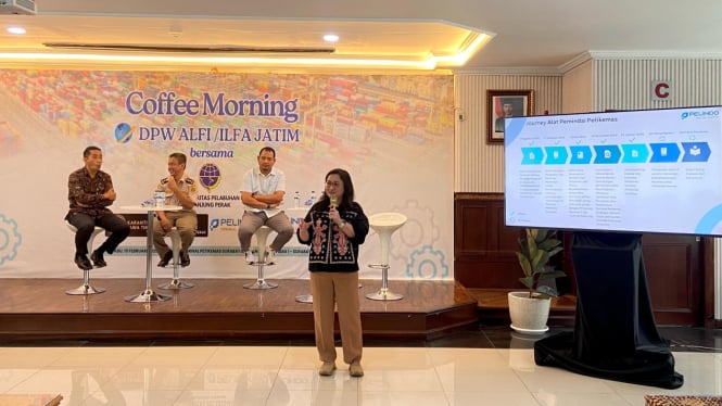 Acara Coffee Morning yang digelar DPW ALFI/ILFA