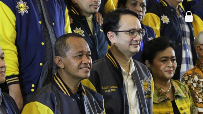 Bahlil Lahadalia bersama Jerry Sambuaga