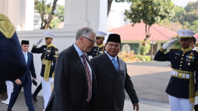 Bill Gates dan Prabowo