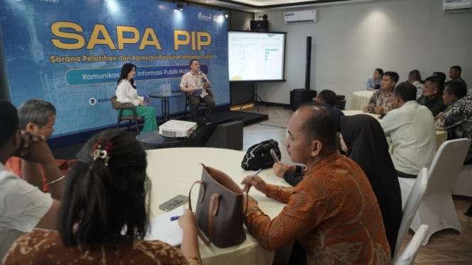 Bimtek SAPA PIP yang digelar di kota Medan