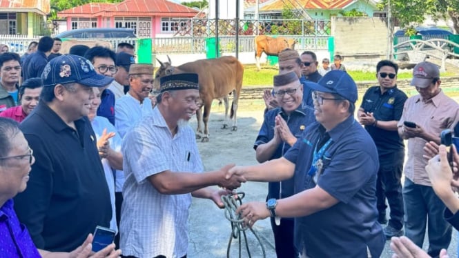 Pelindo Salurkan 924 Hewan Qurban