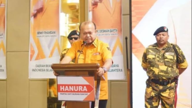 Plt. Ketua DPD Hanura DKI Jakarta Patrice Rio Capella