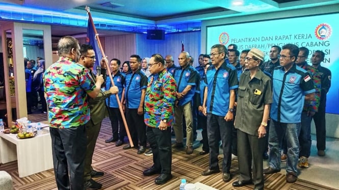 Pengukuhan Komposisi dan Personalia Pimpinan Daerah FSPTI-KSPSI Kalsel