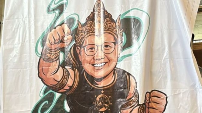Lomba karikatur Muhaimin Iskandar alias Cak Imin.