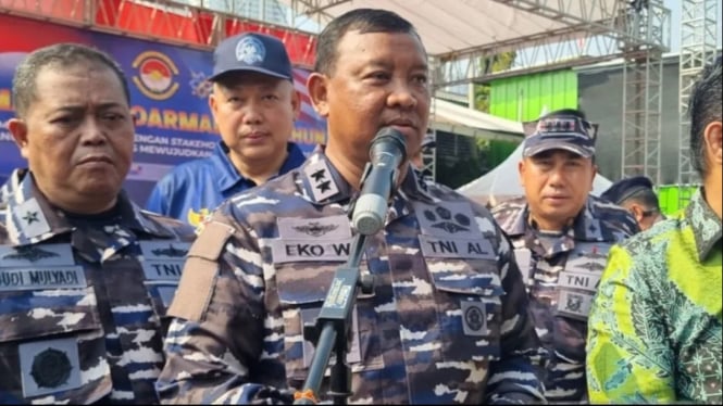 Kepala Staf Koarmada RI Laksamana Muda TNI Eko Wahjono