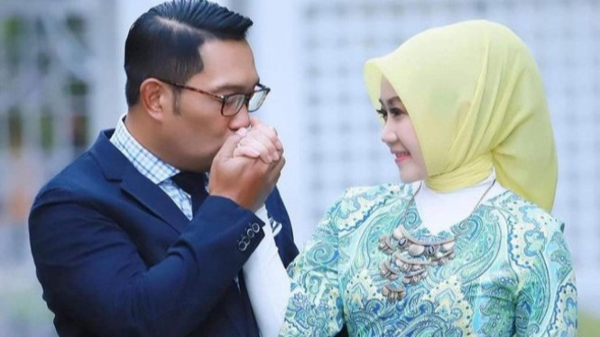 Atalia Praratya dan Ridwan Kamil
