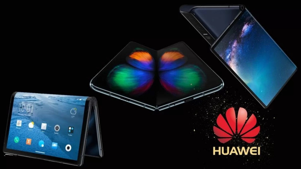 ponsel lipat Huawei Nova Flip