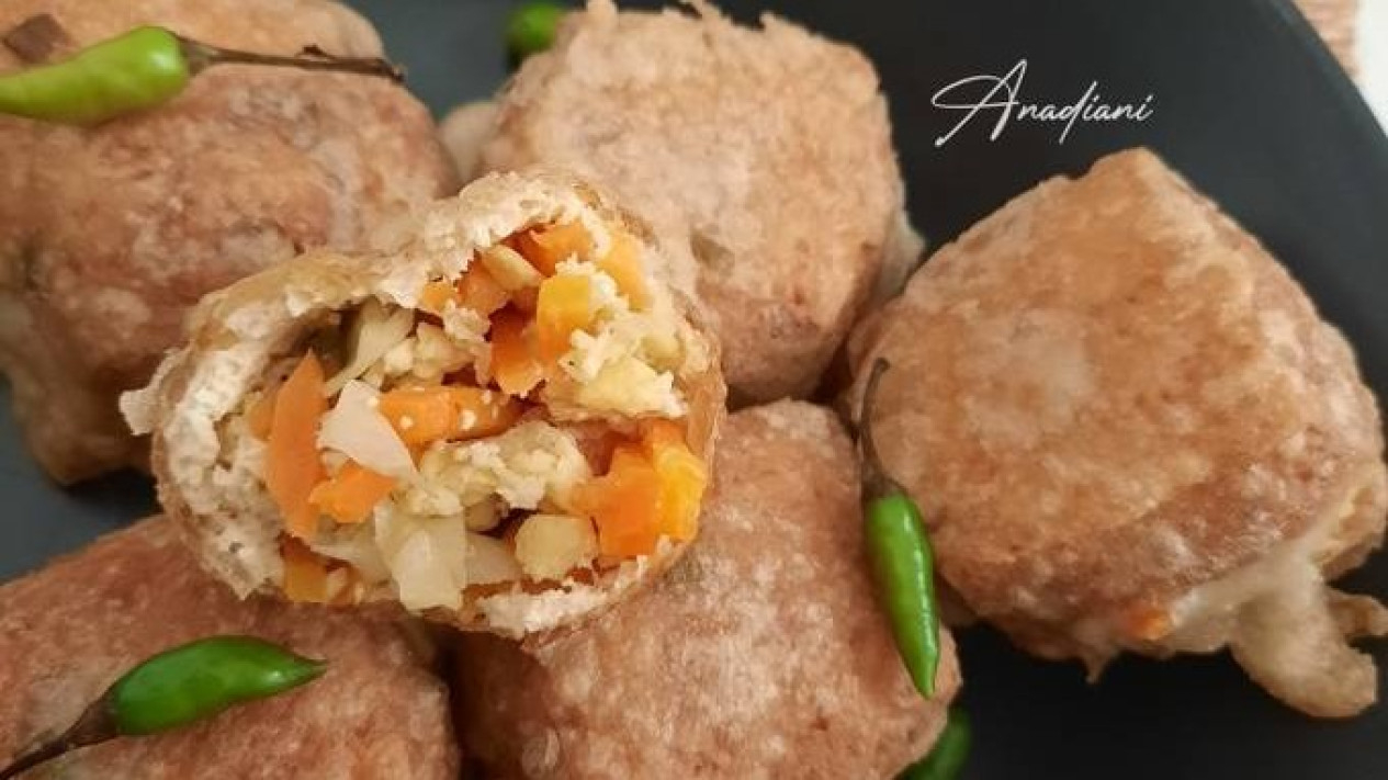 Tahu isi telur orak arik