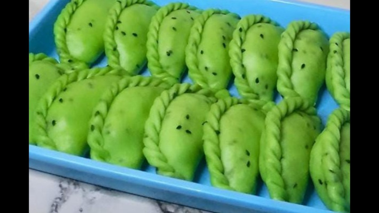 pastel pandan