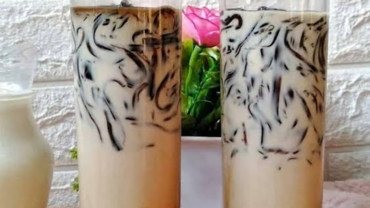 Es cincau susu