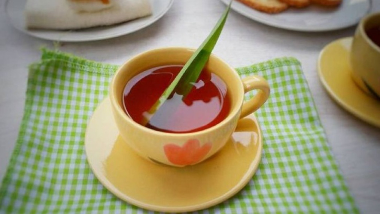 teh jahe pandan madu