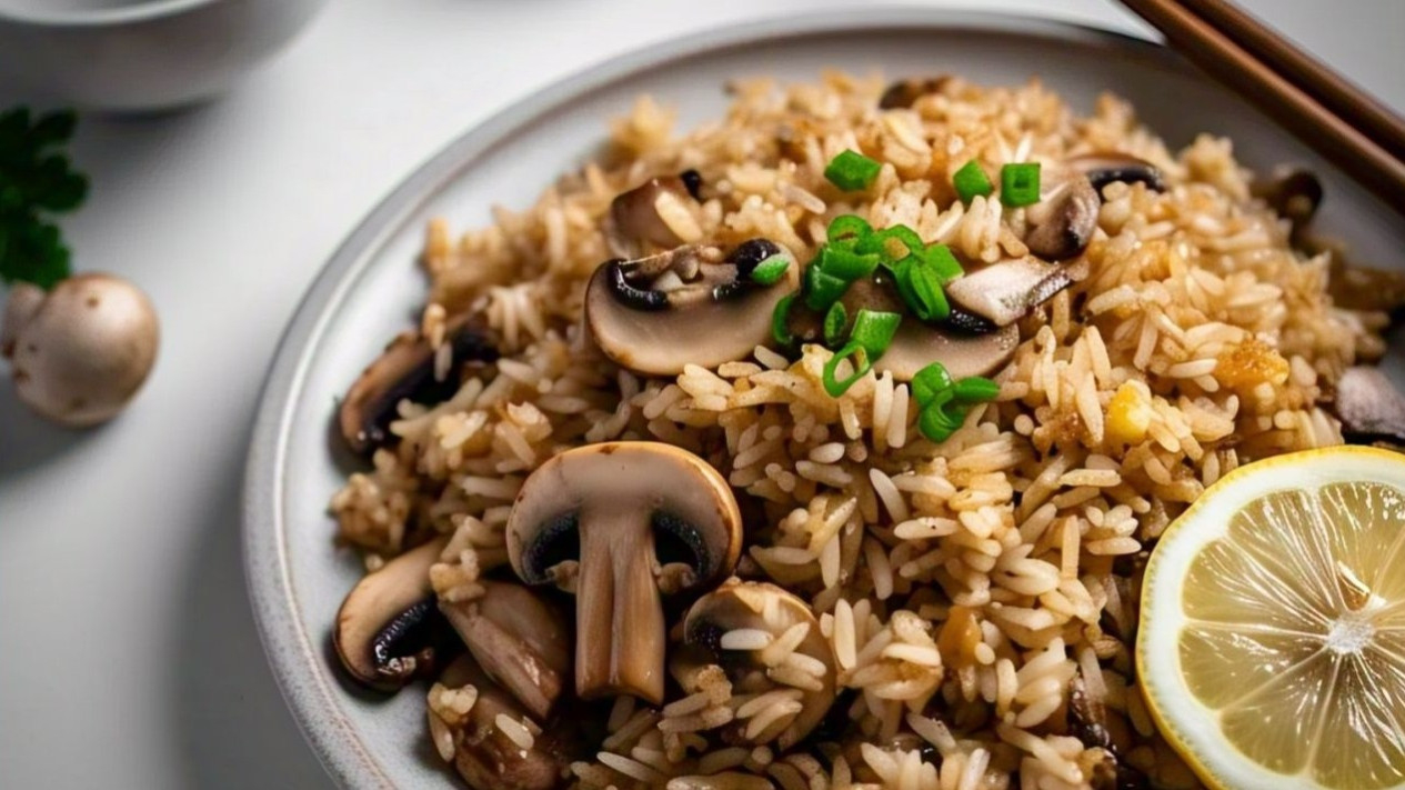 nasi goreng jamur