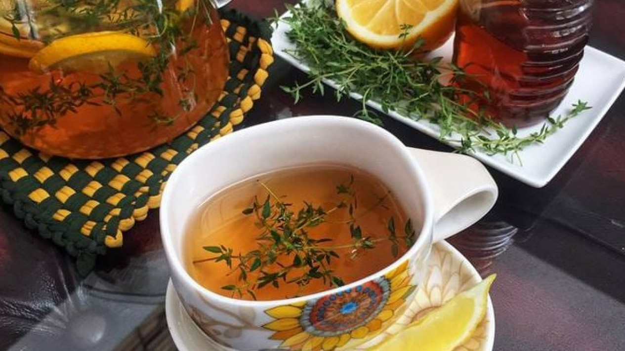 teh daun thyme
