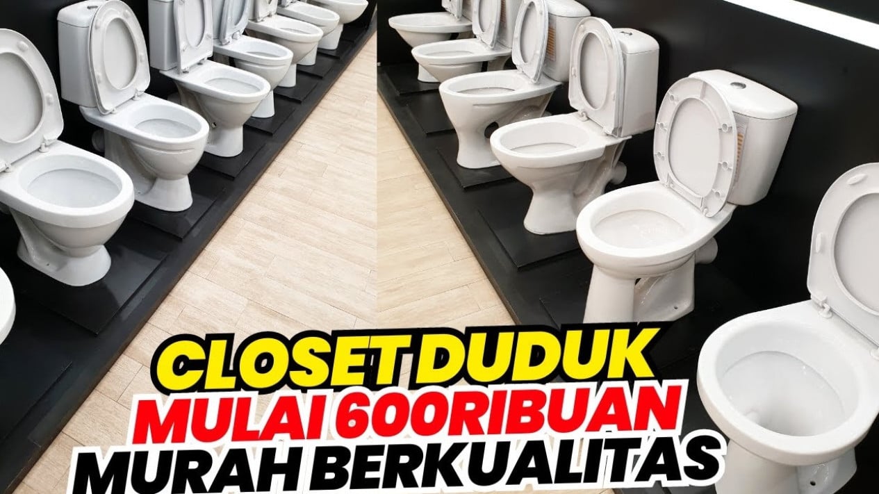 Rekomendasi Closet Duduk Murah