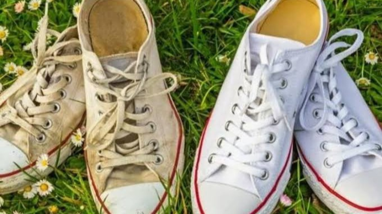 Trik Sederhana Mengatasi Sepatu Rusak dan Kotor