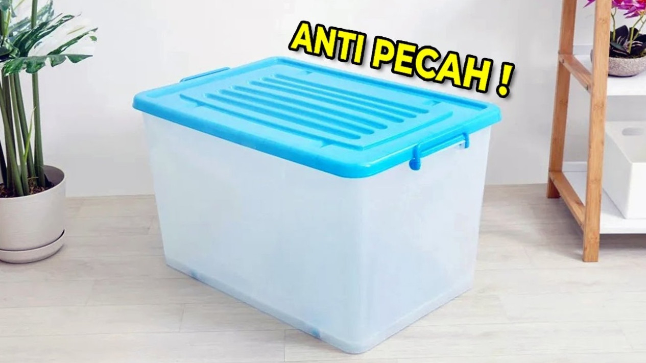 Kotak penyimpanan anti pecah