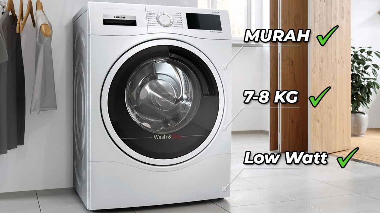 Mesin cuci front loading
