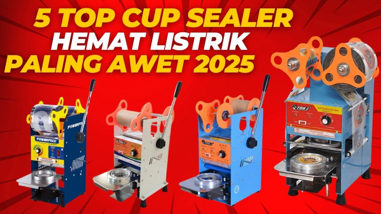 Cup sealer hemat listrik