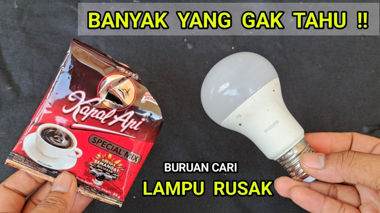 Trik Sederhana Mengatasi Lampui LED Mati