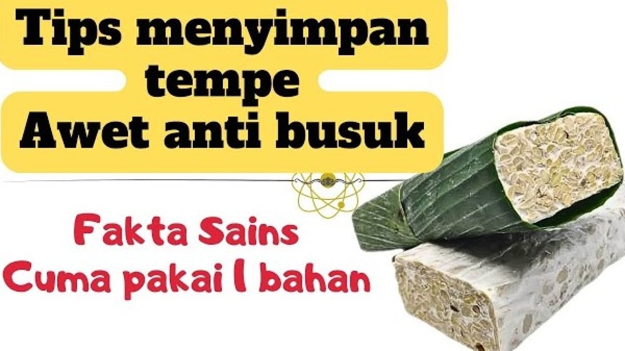 Trik Menyimpan Tempe