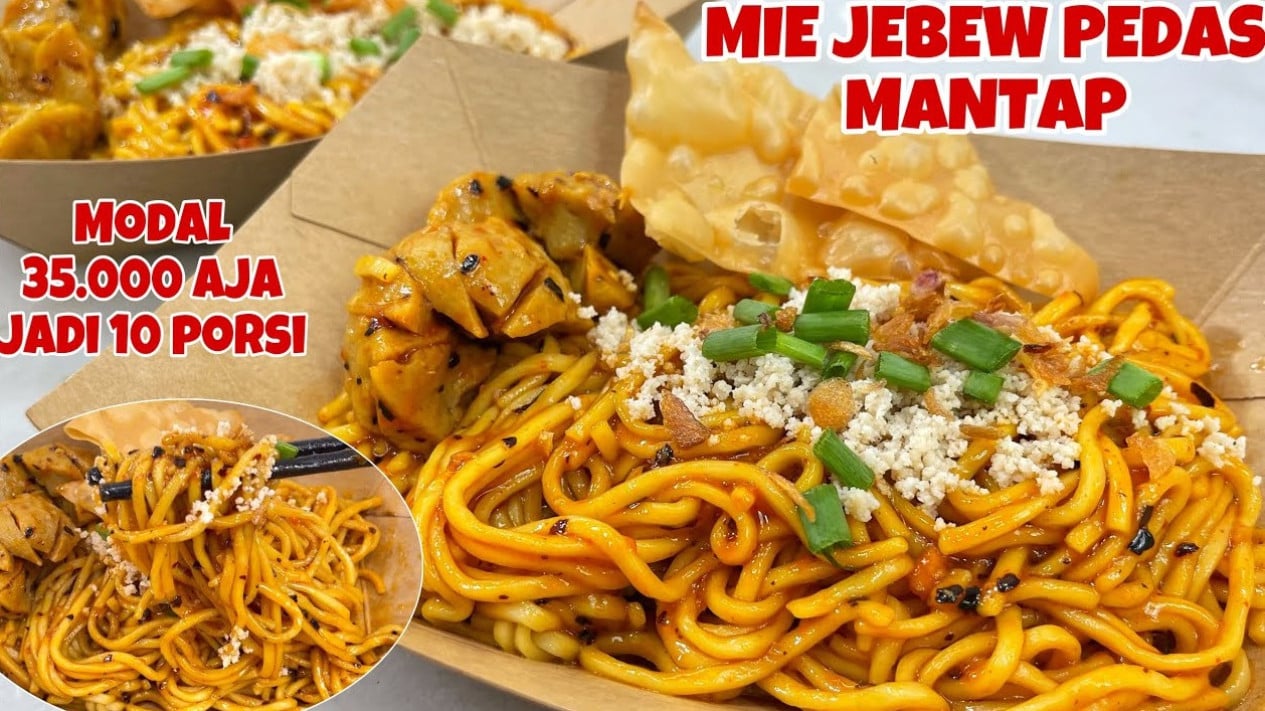 Ide Jualan Mie Jebew