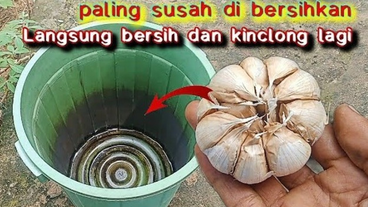 Cara membersihkan berbagai peralatan