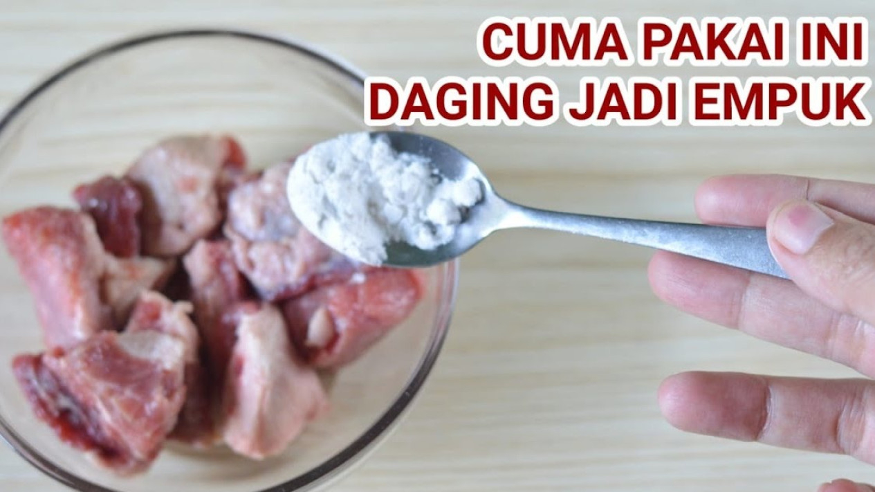 Cara Membuat Daging Empuk