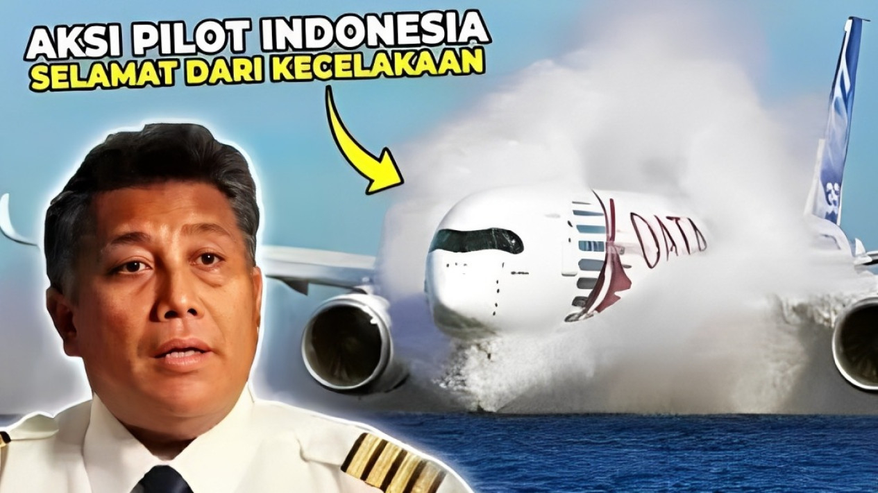 Kapten pilot yang heroik saat penerbangan