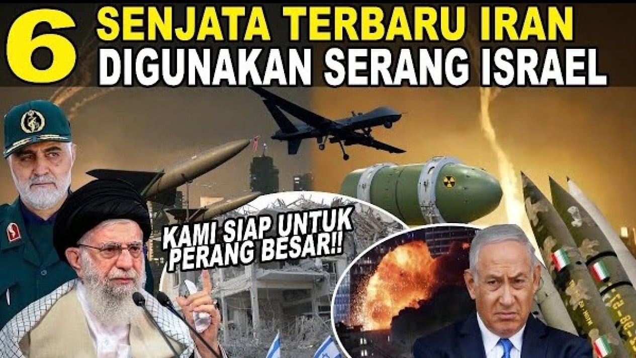 Senjata Terbaru Iran yang Bikin Dunia Bergidik