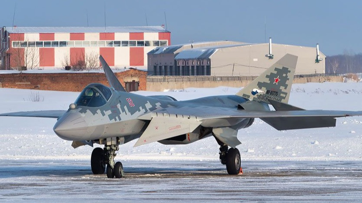 Su-57 Rusia Siap Tantang F-22 Amerika, Ini Kehebatan Jet Siluman Mematikan