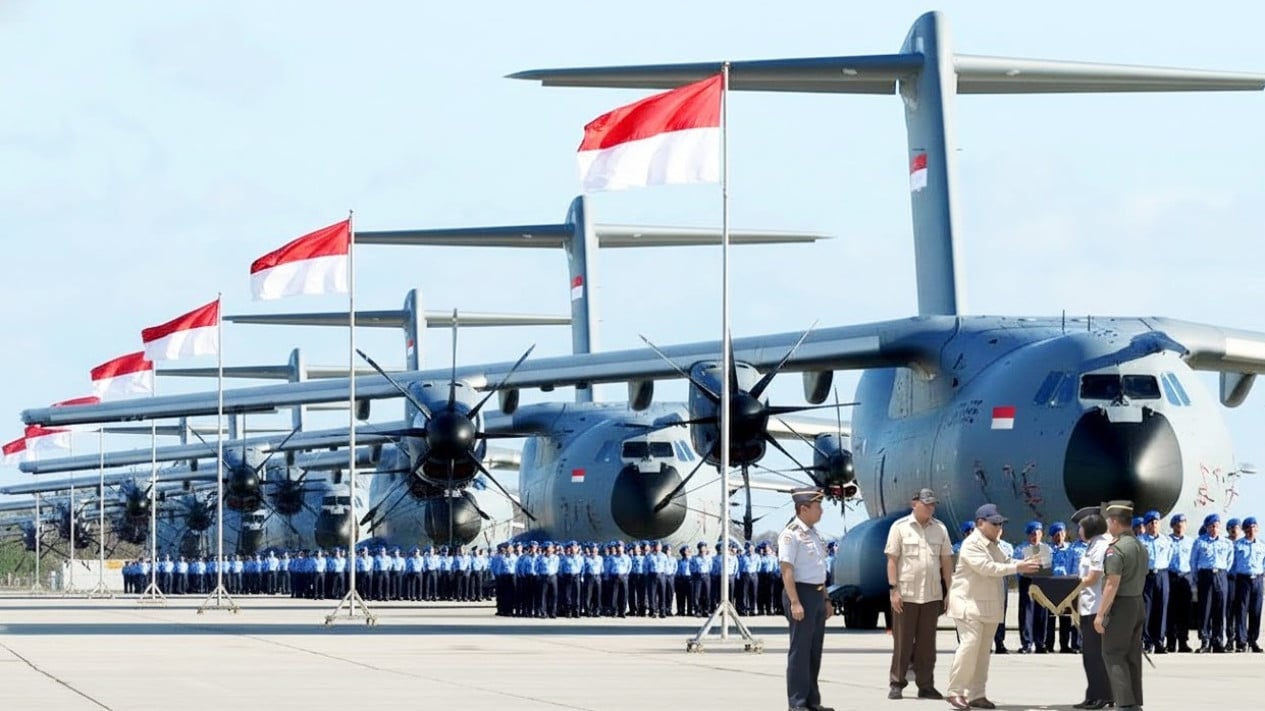 Foto Airbus A400M Atlas Pesawat Angkut TNI AU, Indonesia Pertama di ...