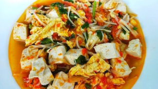 sup tahu telur enoki sup tahu telur enoki