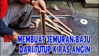 Cara Sederhana Buat Jemuran dari Tutup Kipas Bekas Cara Sederhana Buat Jemuran dari Tutup Kipas Bekas
