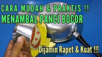 Panci Bocor? Ini Tips Menambal Panci dengan Lakban Aluminium Solusi Kilat dan Tidak Pake Ribet!
