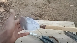 spatula dari plat motor bekas