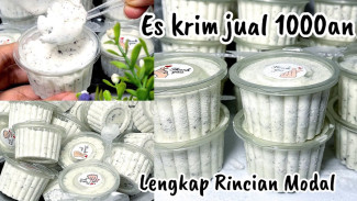 Lagi Gabut di Rumah? Coba Bikin Resep Sederhana Ice Cream 1000-an Ini, Auto Cuan Melimpah Ruah!