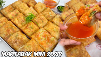 Ingin Camilan Liburan Favorit Anak? Ini Resep Martabak Mini Sosis Gurih dan Super Enak