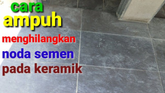 Keramik Terkena Noda Semen? Ini Trik Membersihkan dengan Campuran Garam dan Cuka!