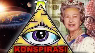 7 Teori Konspirasi Paling Gila yang Pernah Menghebohkan Dunia, Salah Satunya Bumi Datar