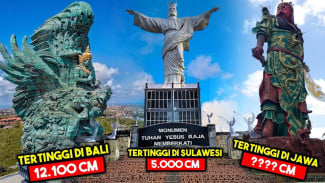 Bikin Takjub! Ini Deretan Patung Tertinggi di Indonesia yang Ikonik Paling Megah dan Mengesankan!