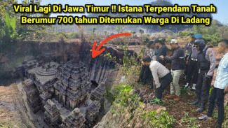 Penemuan Viral di Jawa Timur, Warga Temukan Gua Berisi Istana Bawah Tanah Kuno!
