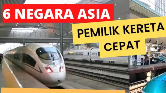 6 Negara Asia dengan Kereta Tercepat di Dunia, Indonesia Masuk Daftar!