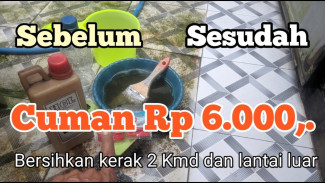 Hanya Dengan 6 Ribu Rupiah, Begini Cara Menghilangkan Kerak di Kamar Mandi dalam Waktu Singkat